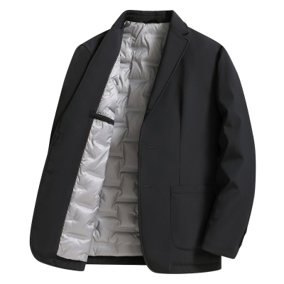 罗蒙高端商务行政休闲羽绒服