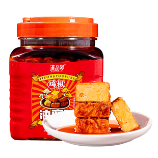 云南特产鸡枞油腐乳红方豆腐乳正宗香麻辣卤腐霉豆腐打蘸水下饭菜