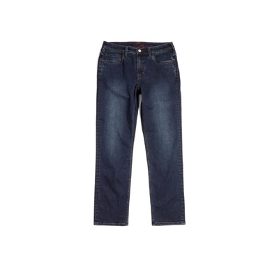 复古水洗柔软高弹力经典款牛仔裤