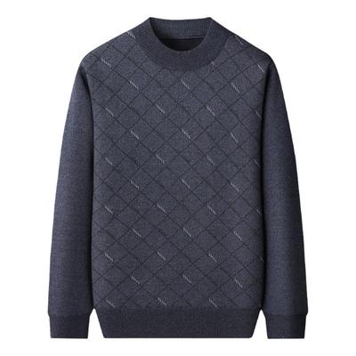 花花公子爸爸毛衣加绒加厚