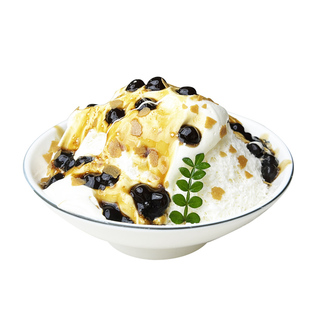 鳄鱼牌泰国小绿色西米500克进口商用甜品原料椰浆西米露满5袋包邮