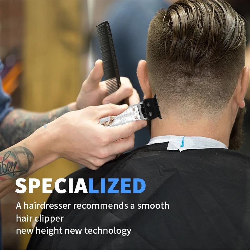 跨境迷你电推剪理发器盘龙专用渐变发廊推剪推剃光头头白油电推子