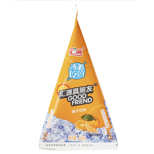 汇源真朋友冰沙冻着吃的果汁饮料榴莲味雪糕冰淇淋冰棒碎冰冰冰棍