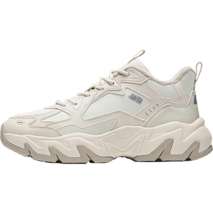 安踏磐石丨加绒加厚保暖棉鞋女冬季新款软底舒适休闲鞋122548952