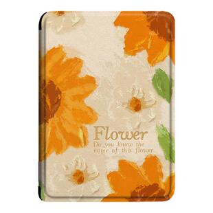 潮壳简油画花朵适用汉王N10mini小清新clear6pro女plus文石BOOX电子书NoteAir4C阅读器leaf3/poke5s保护套壳