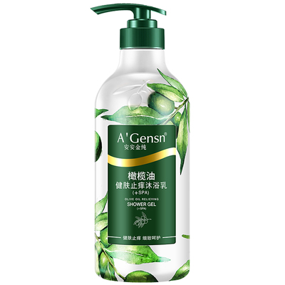 柔顺持久留香沐浴露安安金纯男