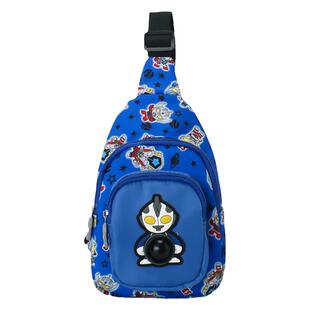 儿童斜挎包包新款2023男童胸包时尚卡通挎包小包包潮宝宝外出背包
