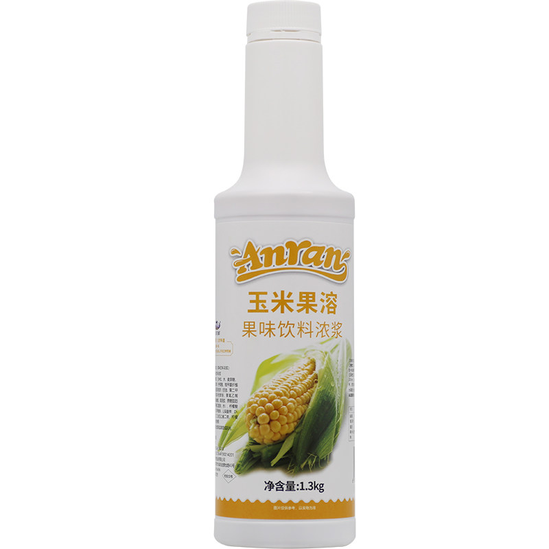冷热饮安然浓缩玉米汁沙冰