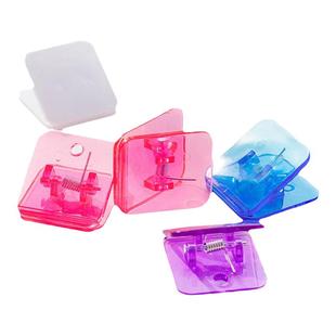 多功能亚克力长尾夹票夹文件分类夹子学生桌面收纳文具夹手机电脑支架书立架