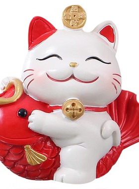 招财猫摆件显示屏器上摆件