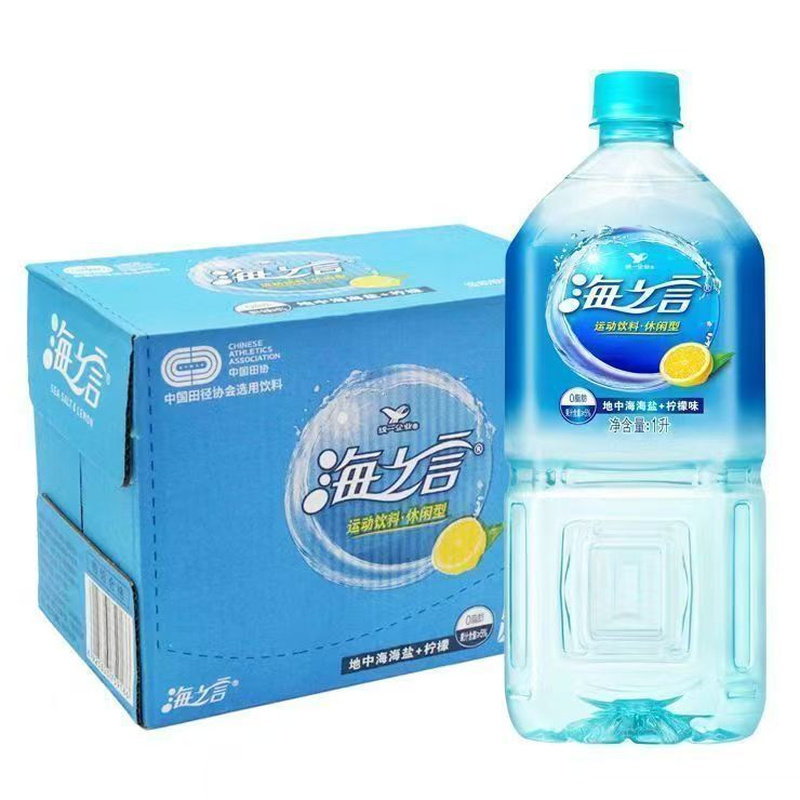 新日期1L*8瓶装统一海之言电电解质饮料
