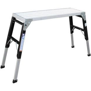 瑞居马凳折叠升降加厚铝合金工作台家用装修洗车便携多功能工程梯