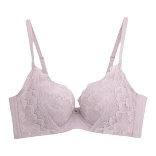 华歌尔Wacoal红色内衣女本命年聚拢蕾丝文胸结婚礼物