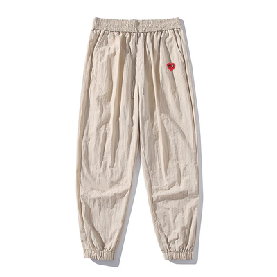 查尔斯桃心九分裤休闲薄款夏季