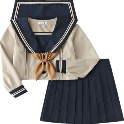 木子酱JK原创水手服学院风套装