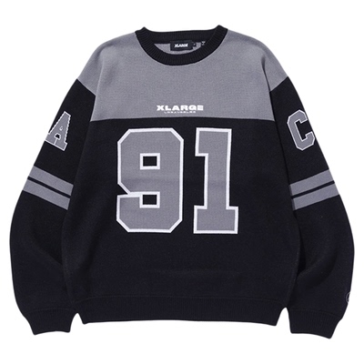 XLARGE春季新款宽松针织外套