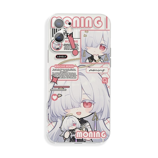 莫宁可爱q版鸣潮苹果17pro手机壳荣耀500红米k90硅胶适配16二次元oppok13硅胶vivo魅族22华为p80iQOOz9小米15