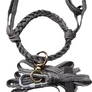 拴牛龙头牛笼头套手工编织牵牛绳子栓牛脖套牛缰绳养牛场专用设备