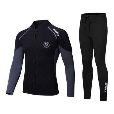 加厚分体3mm防寒速干潜水服男