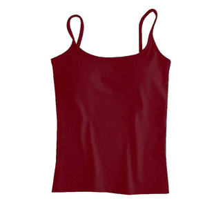 一期一会秋冬新款保暖一体罩杯吊带背心打底修身免穿文胸纯色