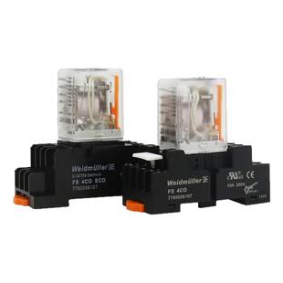 魏德米勒DC24V8脚10A2P组继电器DRM270024LD 7760056077