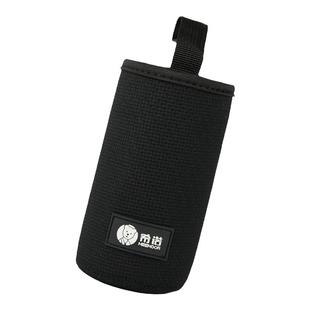 希诺单层双层玻璃杯的隔热防烫PU皮套保温杯水杯保护套子通用杯套