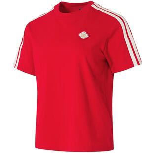 adidas阿迪达斯女子运动休闲短袖T恤KV0506