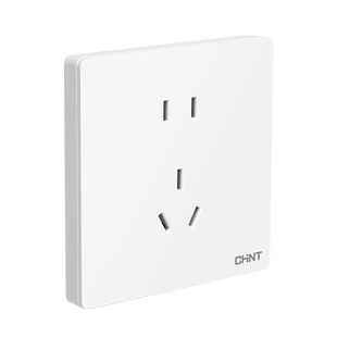 正泰官方旗舰官网86型墙壁16a家用USB五孔带开关插座面板多孔2L白