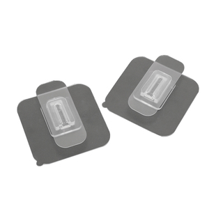 无痕背胶卡扣灯具配件免钉胶子母U型扣墙壁灯管底座固定便携贴墙