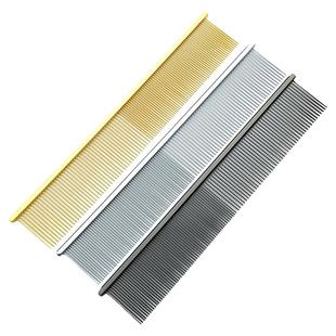 台湾宠物梳子排梳钢琴梳开结挑毛去浮毛长毛猫梳狗梳子宠物美容梳