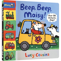 Beep, Beep, Maisy!  嗶嗶，小鼠波波 汽車主題 兒童交通工具認(rèn)知啟蒙故事繪本 直升飛機 摩托車 公交車 消防車 英文原版進(jìn)口圖書