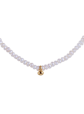 时尚欧美饰品天然珍珠金豆豆甜美