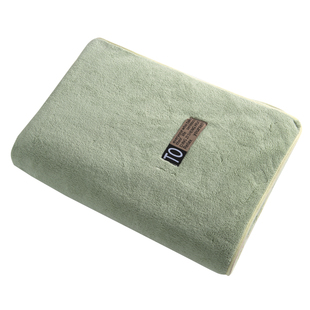 珊瑚绒大浴巾2025新款男女家用比全纯棉吸水速干大人情侣一对裹巾