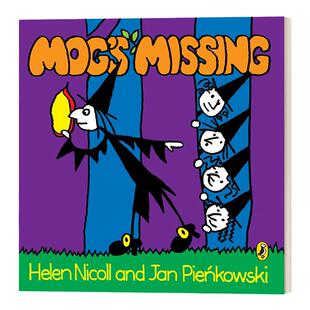 英文原版绘本 Mog's Missing 小猫莫格不见了 英文版 Helen Nicoll,Jan Pienkowski 进口英语原版书籍