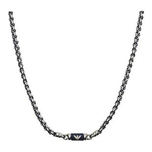 [情人节礼物]阿玛尼官方正品项链男 嘻哈潮流百搭奢侈男生饰品