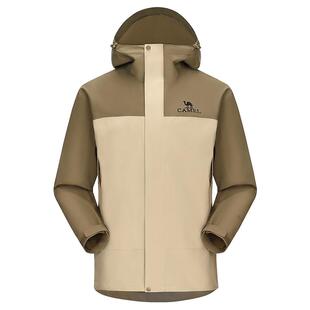 骆驼北风冲锋衣男三合一可拆卸外套春季户外防风防水旅游登山服女