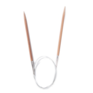 莲工房进口毛线 定牌 80cm竹环针 炭化棒针环形针轮针毛线针套装