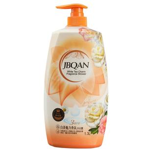 沐浴露大容量爽肤沐浴乳持久留香体白茶香氛沐浴液家庭版官方正品