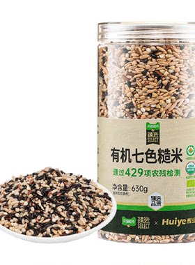 猫超臻选多国有机七色糙米630g
