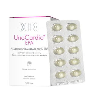 WHC小天使97%高纯度EPA深海鱼油中老年Omega3稳血脂缓情绪60粒