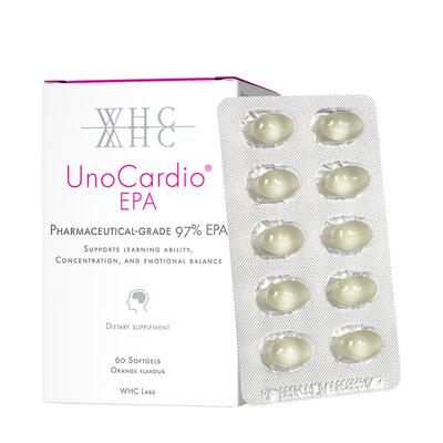 WHC小天使97%高纯度EPA深海鱼油中老年Omega3稳血脂缓情绪60粒