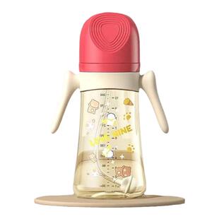 LAViLL爱尼诺PPSU吸管奶瓶1岁婴儿喝水喝奶学饮杯不漏水断奶神器