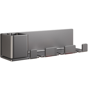 牙刷置物架免打孔漱口杯电动牙刷架子卫生间收纳壁挂牙缸牙具挂架