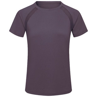 大码运动短袖女胖mm凉感透气专业跑步健身上衣宽松藏肉瑜伽服套装