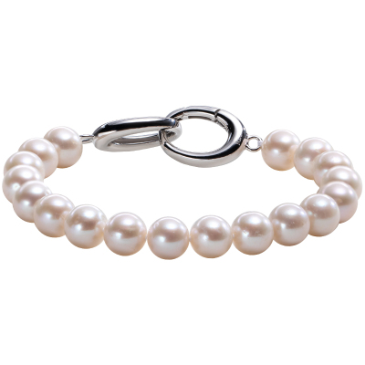 南珠宫925银淡水珍珠手链年轻款简约百搭礼物女 S069D