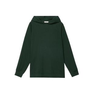 【新品】素然ZUCZUG 4M36 春季女士经典休闲仿羊绒罗纹带帽卫衣