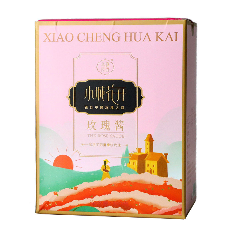 小城花开平阴玫瑰酱食用泡水喝点地域特色/特产类调味