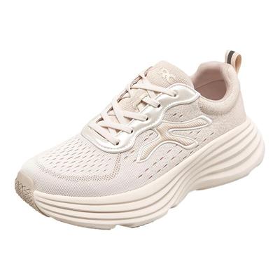 YRC轻便跑步鞋女款秋季新款透气网面薄款百搭软底休闲运动鞋