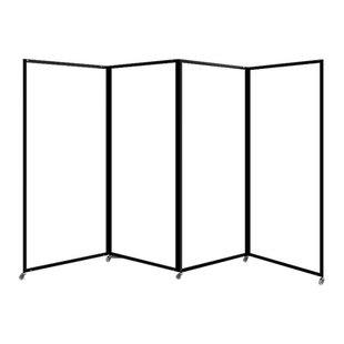 折叠展板书画展板便携式移动海报展示架书法宣传广告架屏风展览板