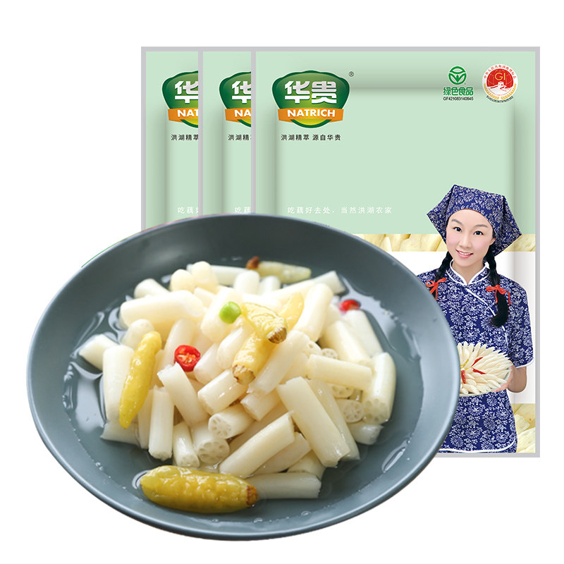 洪湖酸辣泡藕带湖北特产